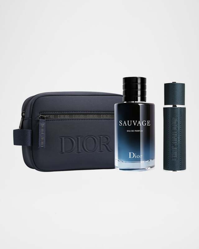 Sauvage Eau de Parfum and Travel Spray Gift Set